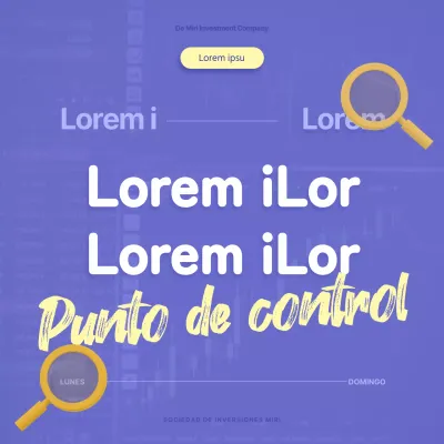 Limpio y lindo ticker de bolsa con gráfico de acciones en el fondo