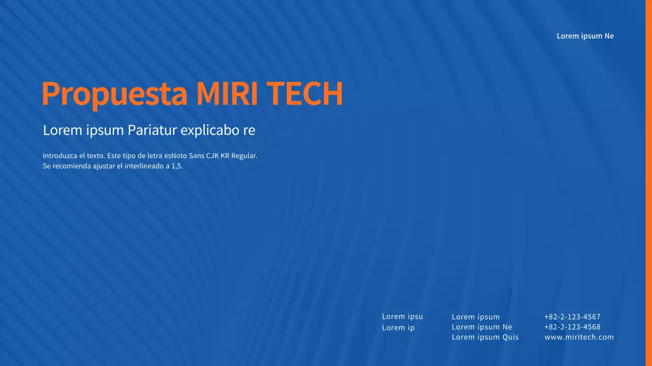 Propuesta de suministro de cargadores azules y naranjas para vehículos eléctricos