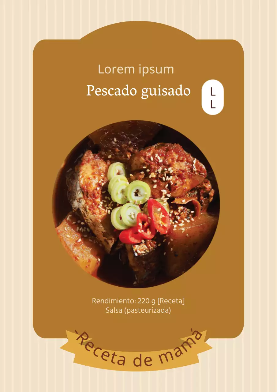 Cartel de diseño de etiqueta de producto de salsa de chile rojo simple