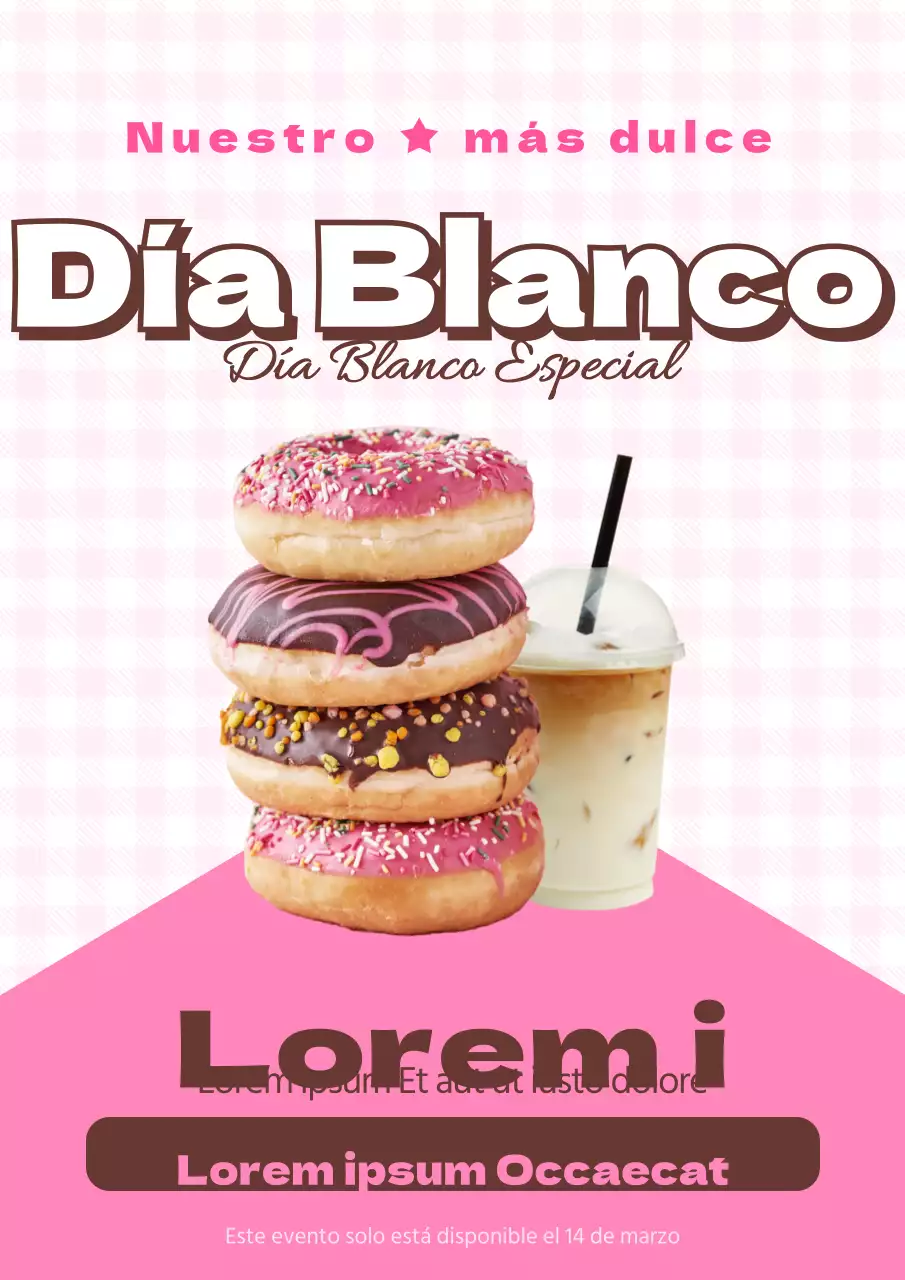 Evento de pastelería del Día Blanco