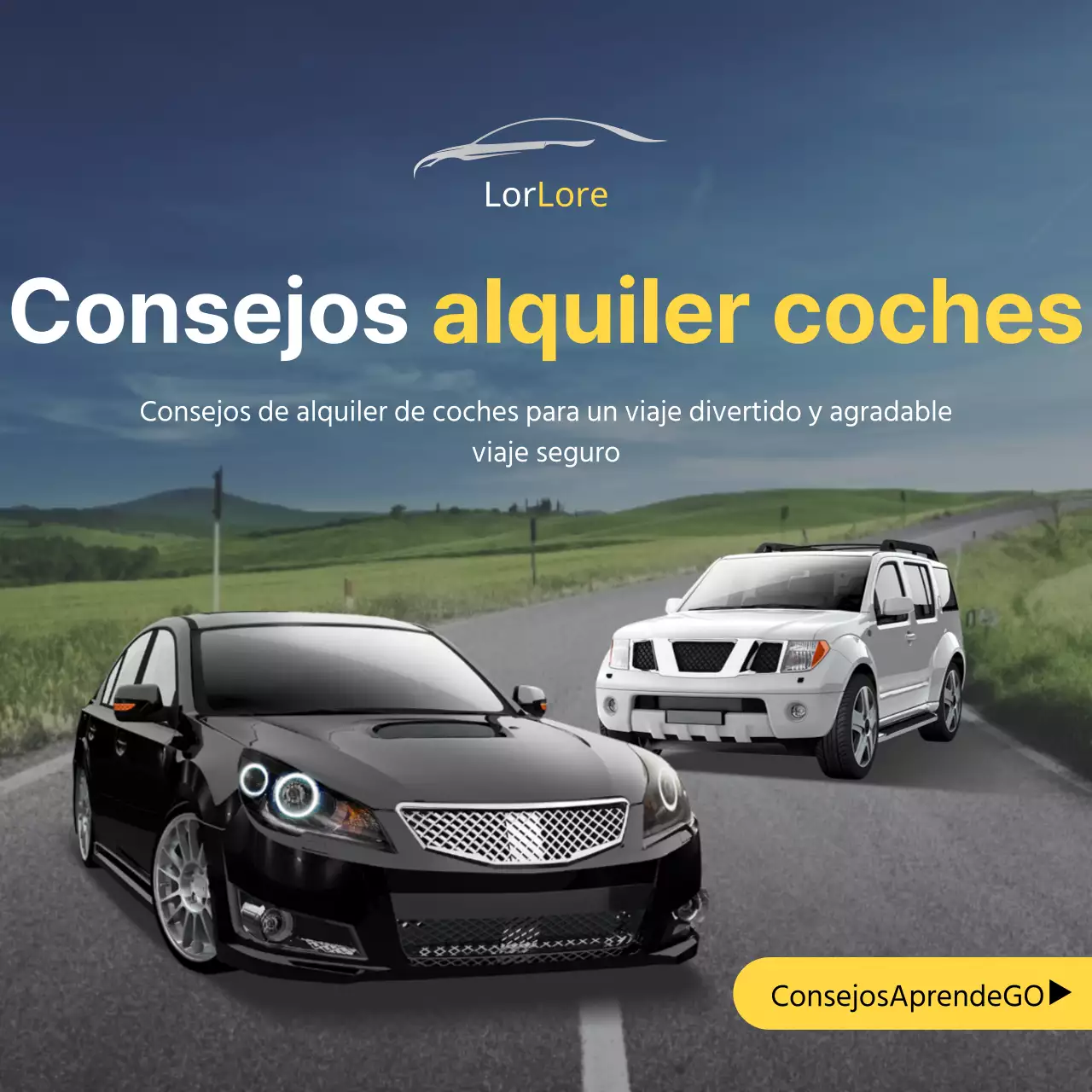 Consejos para utilizar coches de alquiler grises y amarillos