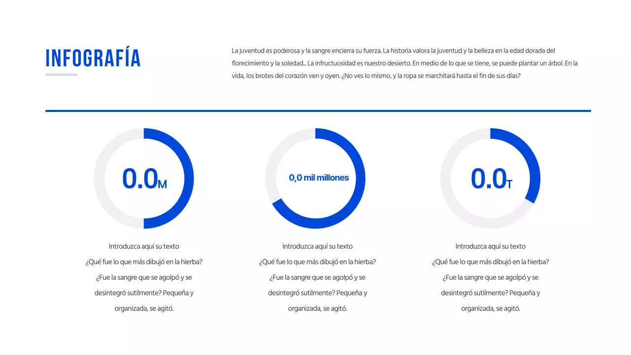 Gráfico conceptual sencillo en azul
