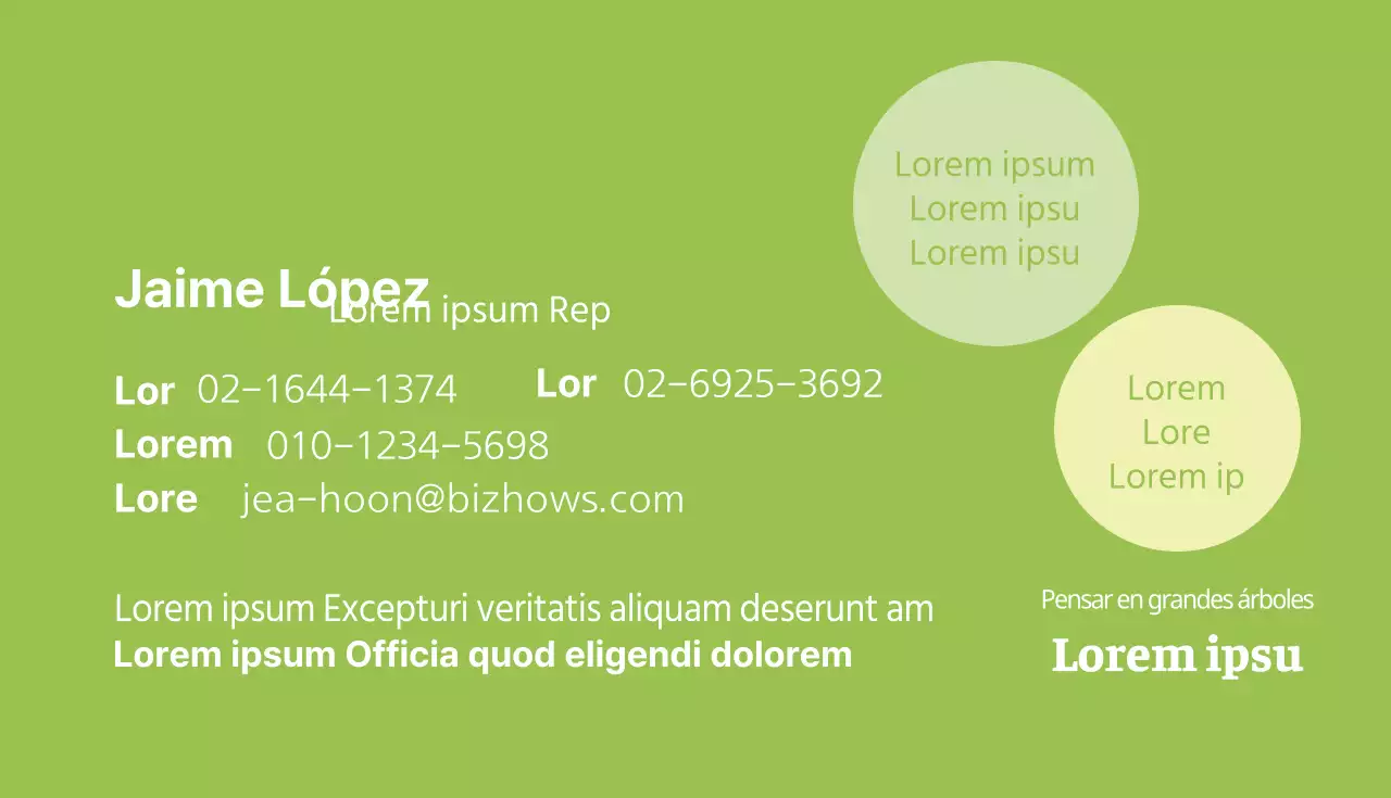 Pensar en grandes árboles