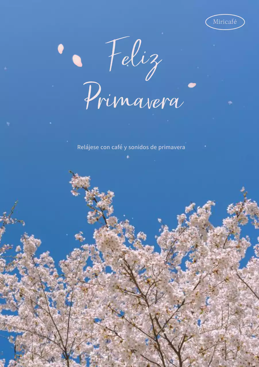 Diseño interior de una cafetería inspirada en los cerezos en flor