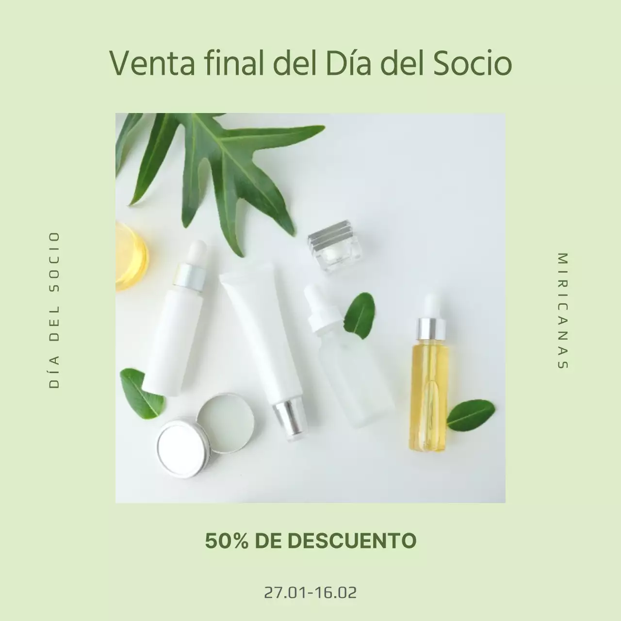 Venta del Día del Socio