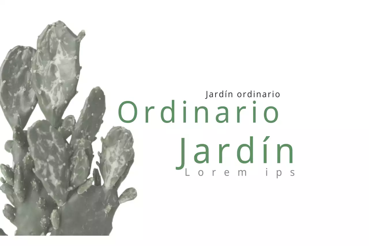 Jardín normal