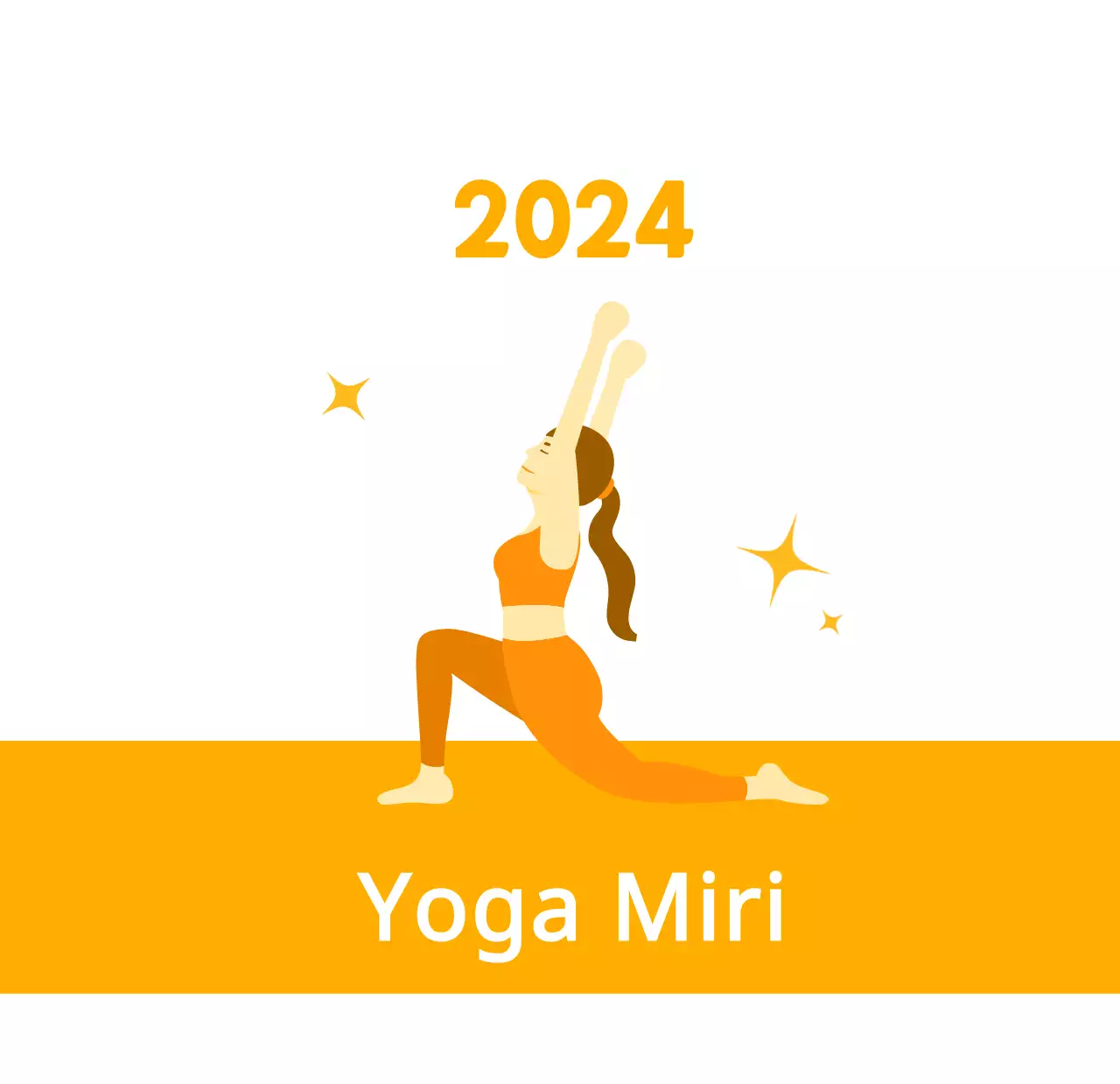 Calendarios naranjas para regalar cuando promocione su estudio de yoga