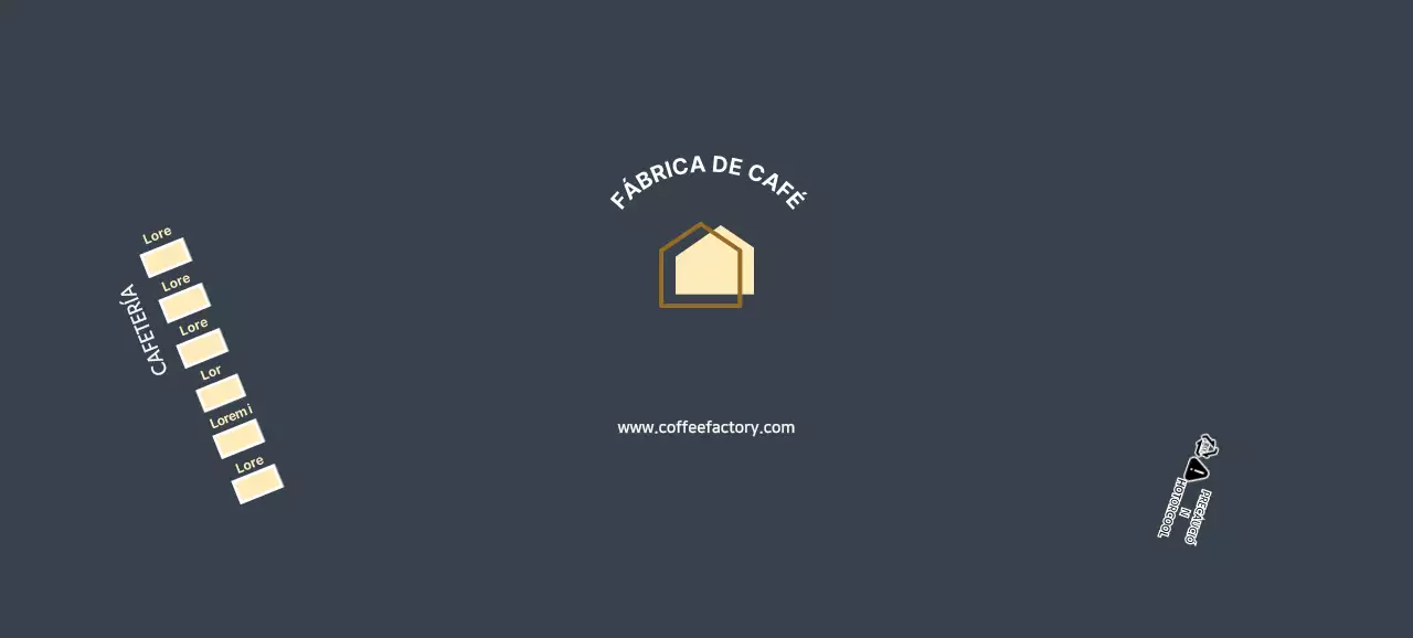 Vasos de papel con el logotipo de Bowdoin Cafe en azul marino