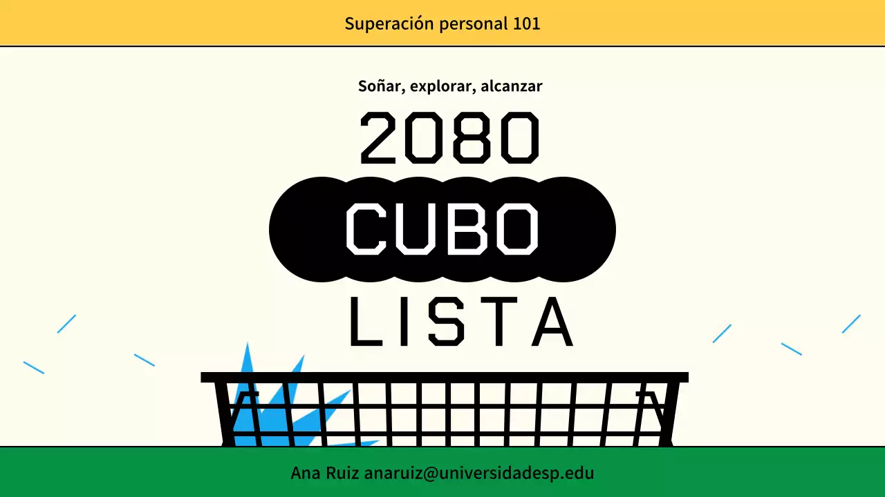 Amarillo Colorido Lindo Carácter Ilustraciones Bucket List