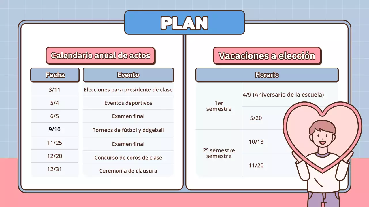 Presentación para una reunión de padres y profesores sobre un tema escolar