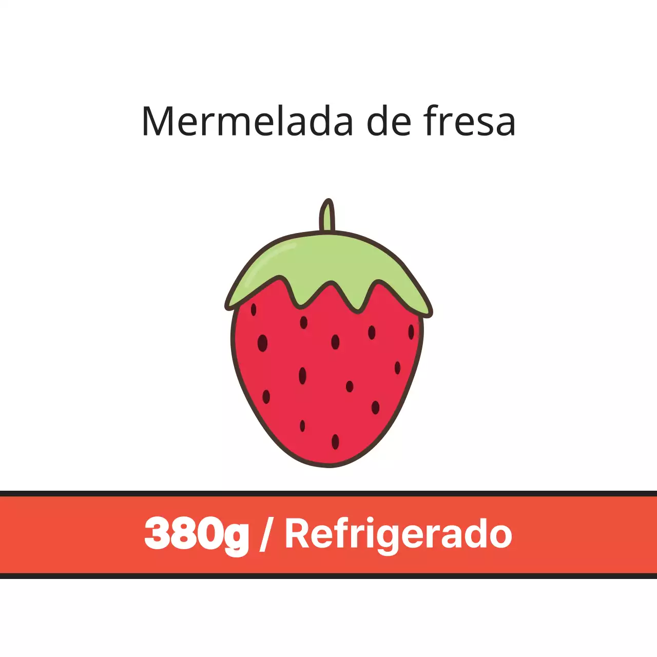 Mermelada de fresa