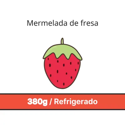 Mermelada de fresa