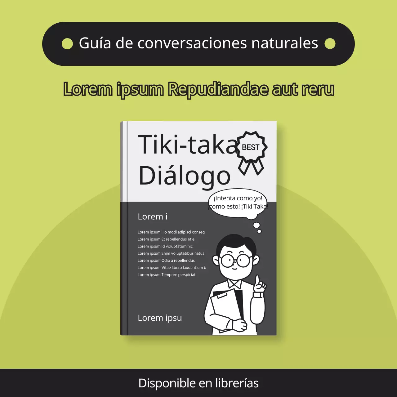 Tarjeta de vida social verde lima y negraNoticias