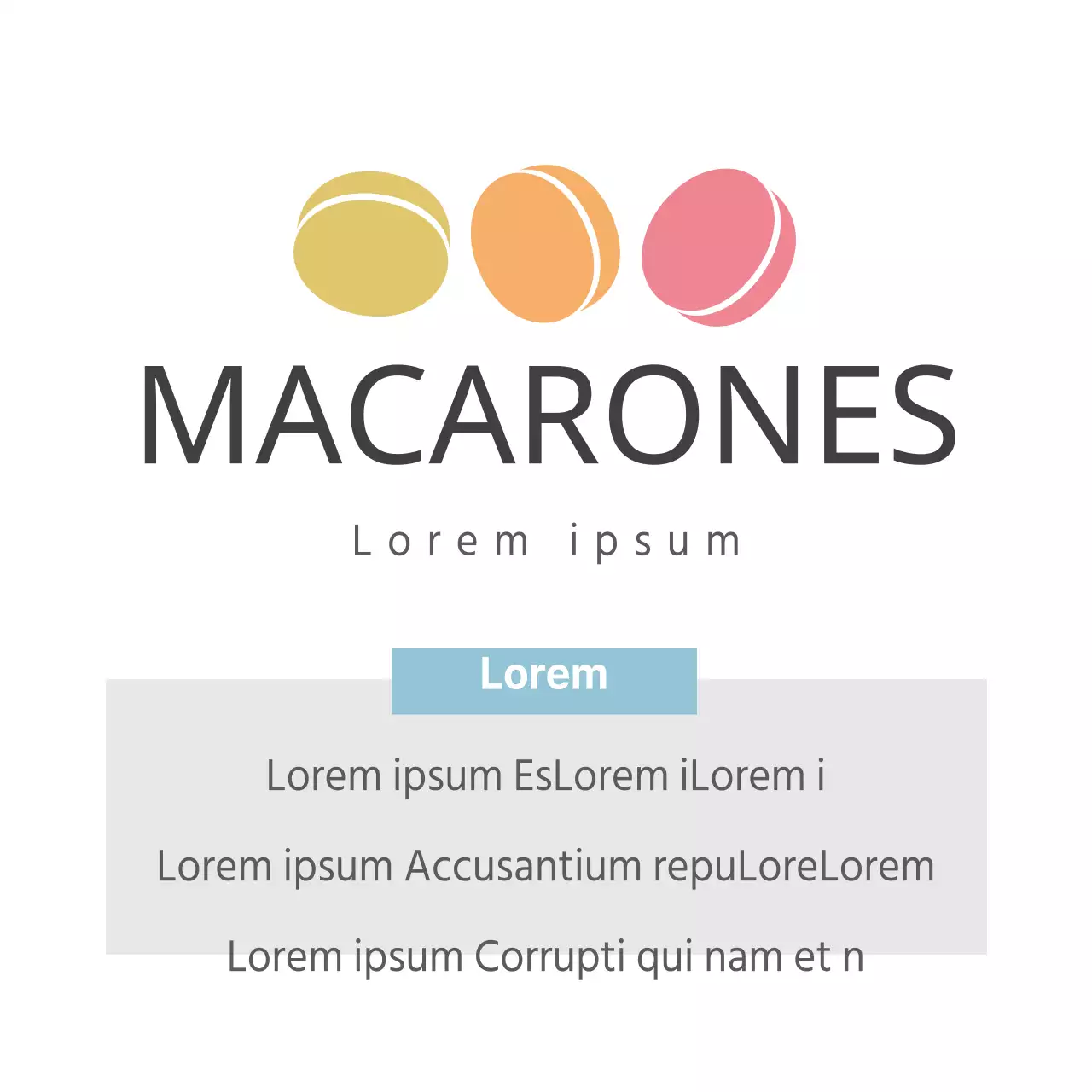 Los macarons se venden congelados