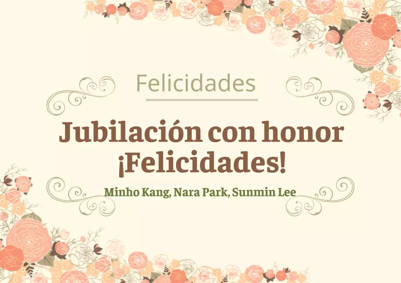 Ceremonia de jubilación