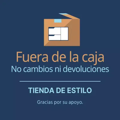 No se admiten cambios ni devoluciones