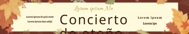 Concierto de otoño_Garo Banner