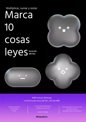 Negro Púrpura Carácter Simple Ilustración Marca