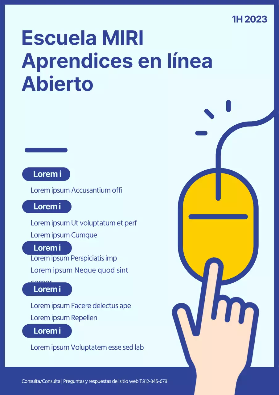 Carteles de contratación en línea