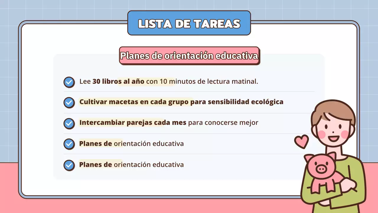 Presentación para una reunión de padres y profesores sobre un tema escolar