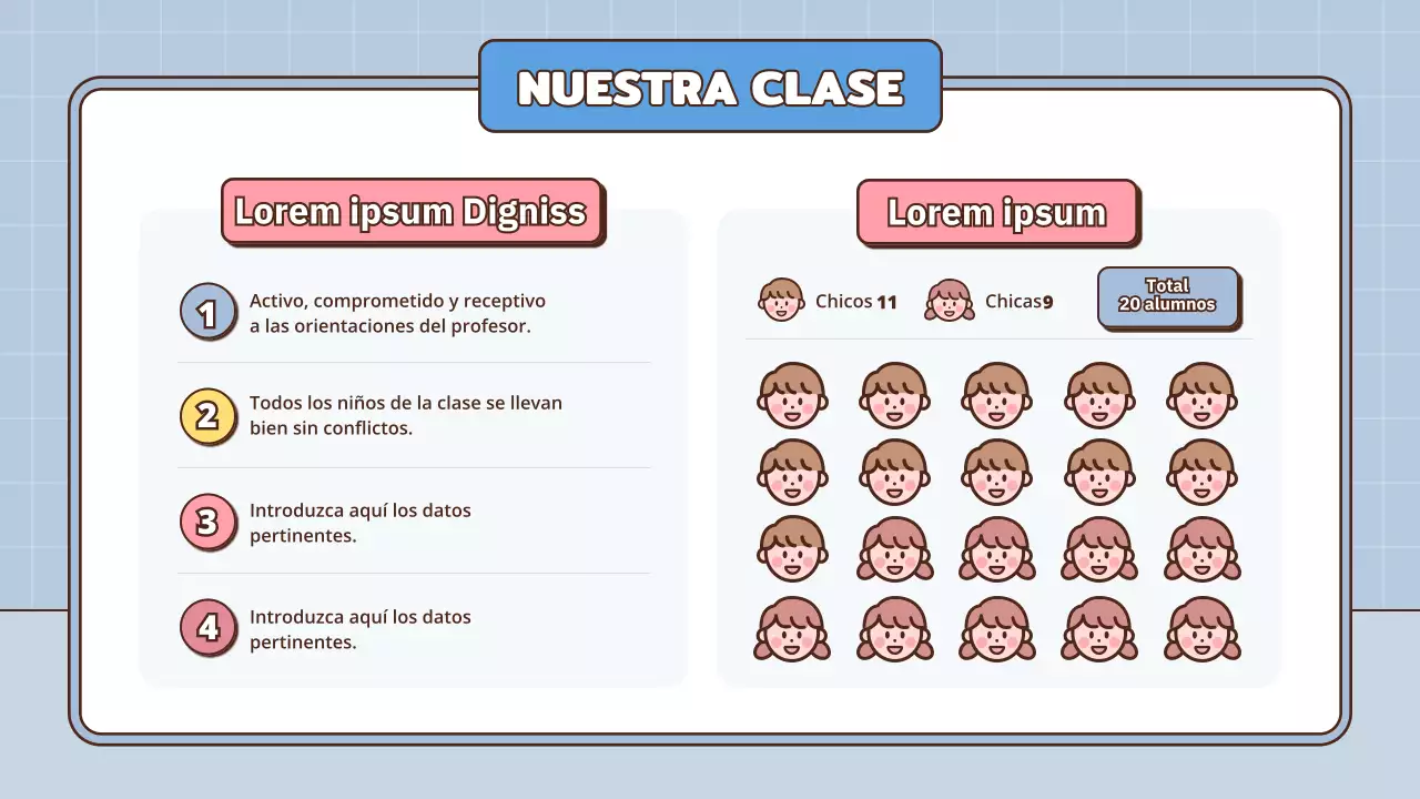 Presentación para una reunión de padres y profesores sobre un tema escolar