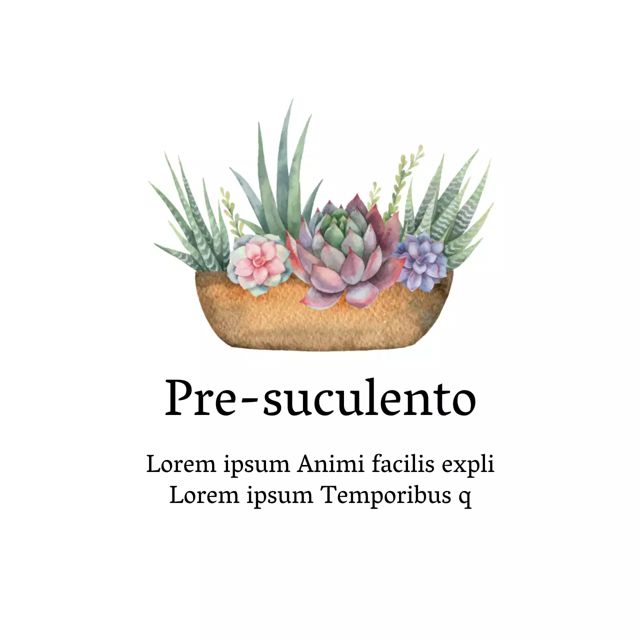 Etiquetas blancas ilustradas de jardín botánico limpio