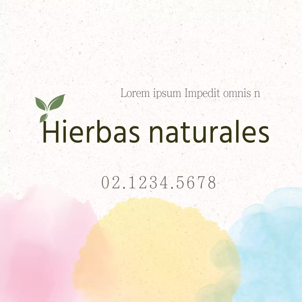 Hierbas naturales