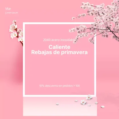 Venta de primavera