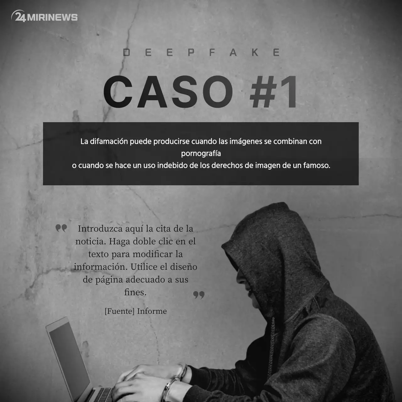 Noticias neutrales sobre tarjetas deep-fake