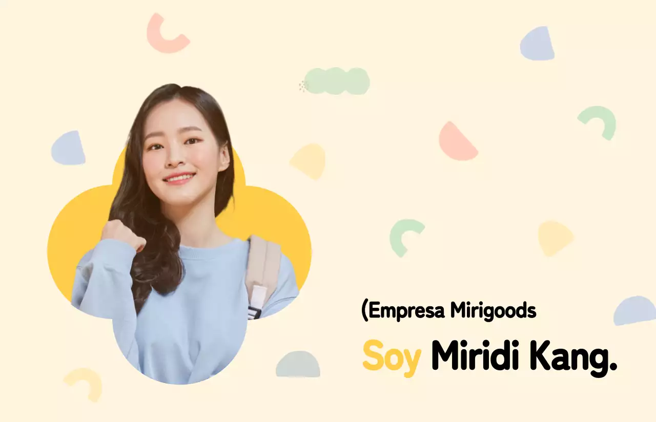 Lindas formas geométricas en amarillo concepto decorativo perfil de tarjeta de empleado