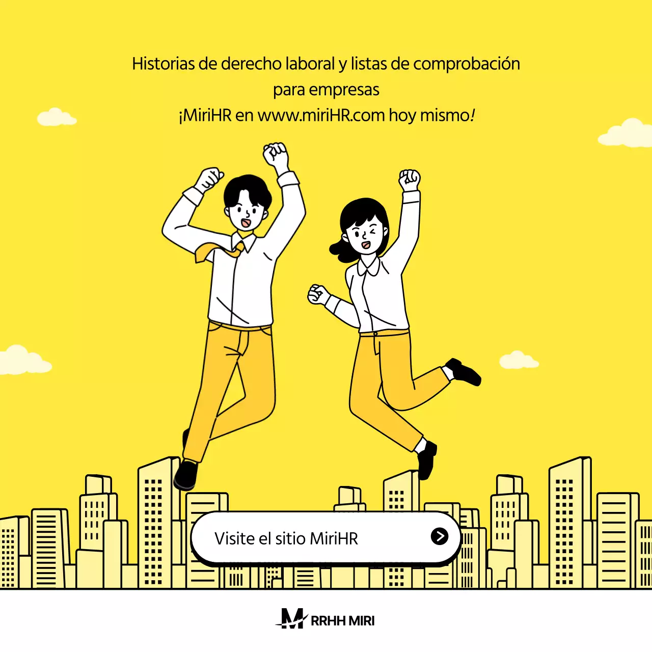 Ilustración amarilla Concepto Modificación de la Ley del Trabajo Guía de la Ley de Igualdad de Género