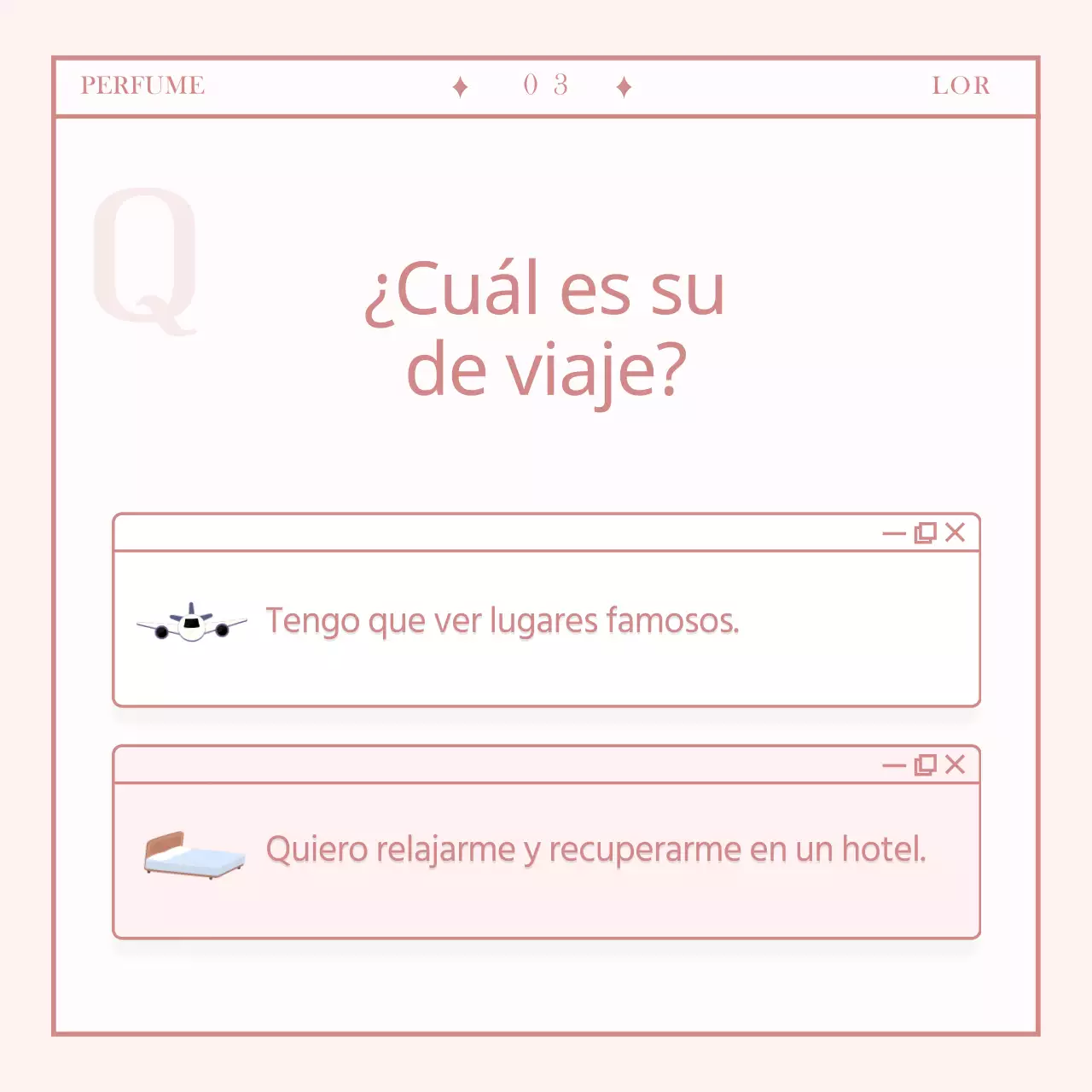 Tarjeta de prueba de perfume personalizada y sencillaDiseño de noticias