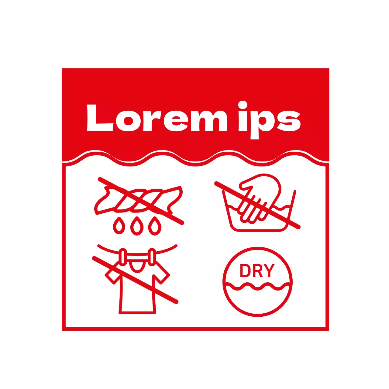 Precauciones de lavado