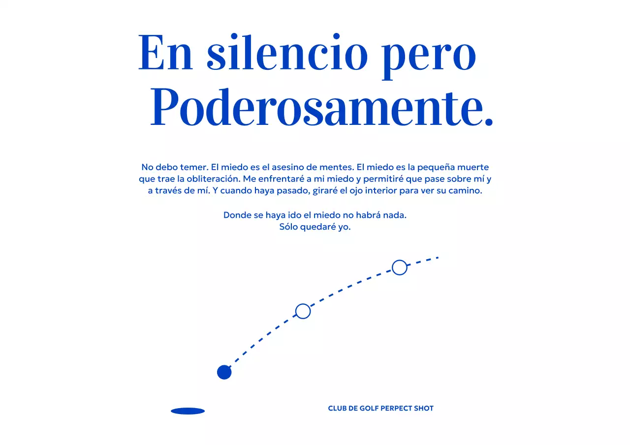 Diseñar artículos de golf teniendo en cuenta la trayectoria de una pelota de golf