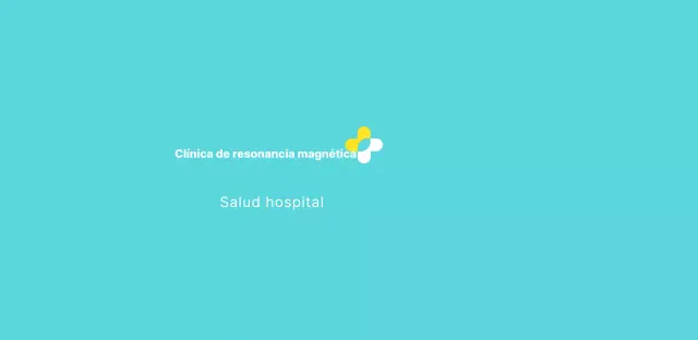Celebración de un logotipo hospitalario limpio y mentolado