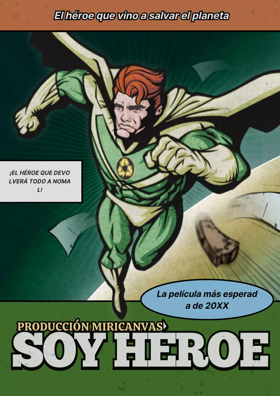 Green HeroCampaña medioambiental de Concept