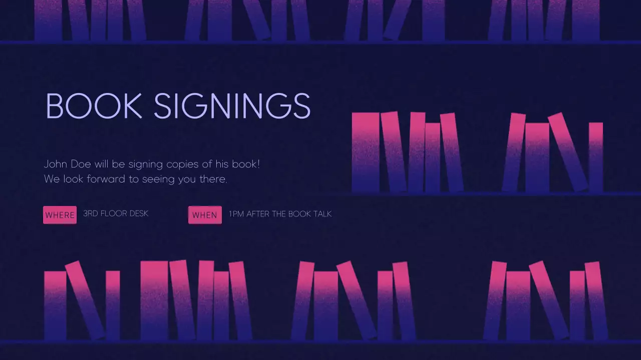 보라색 분홍색 일러스트 아트웍 북토크