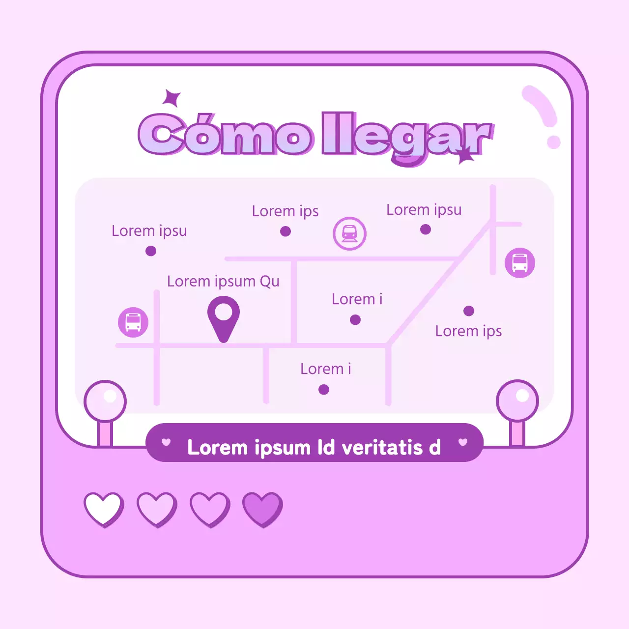 Una tienda pop-up con un bonito concepto de máquina recreativa morada