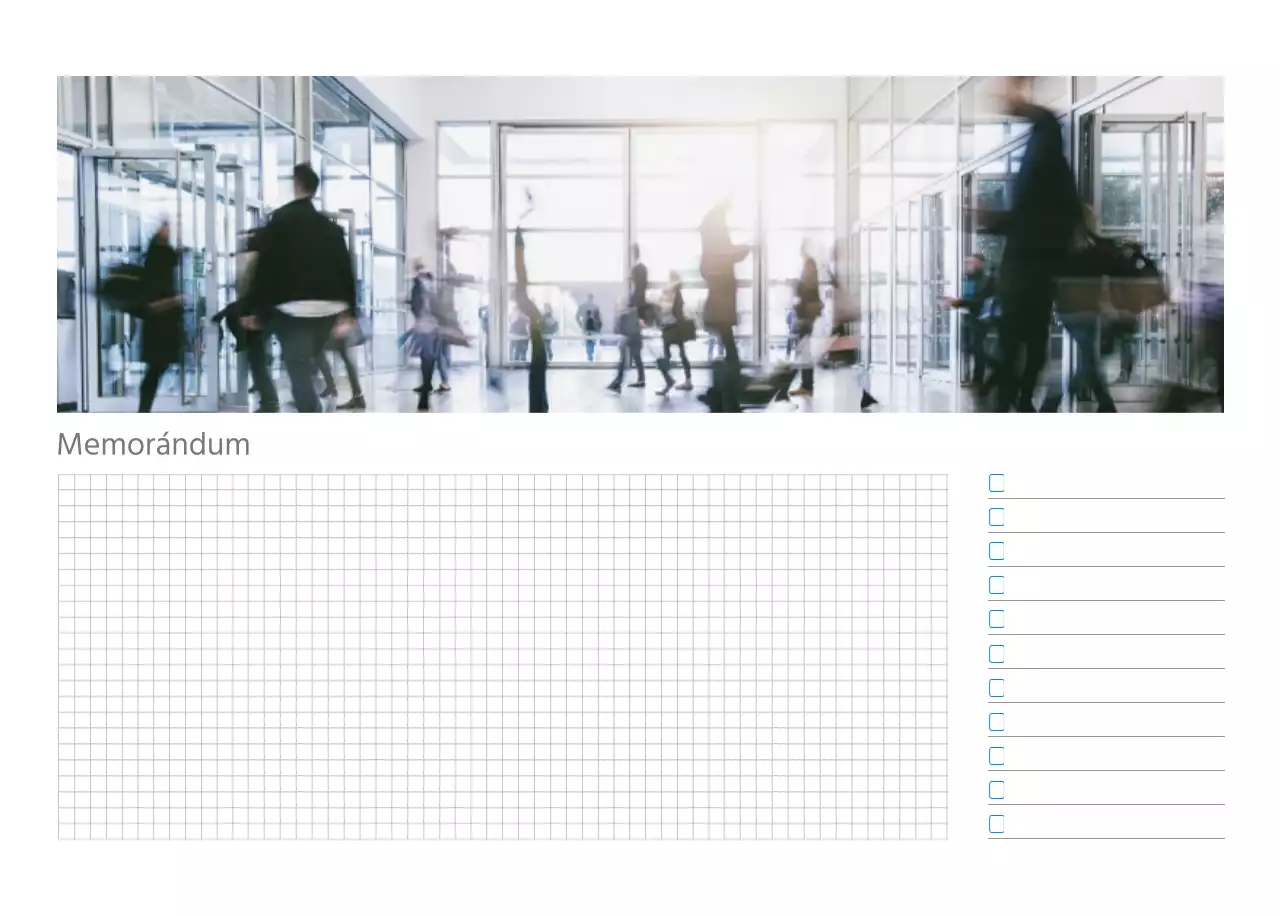 Calendario de empresa blanco y sencillo