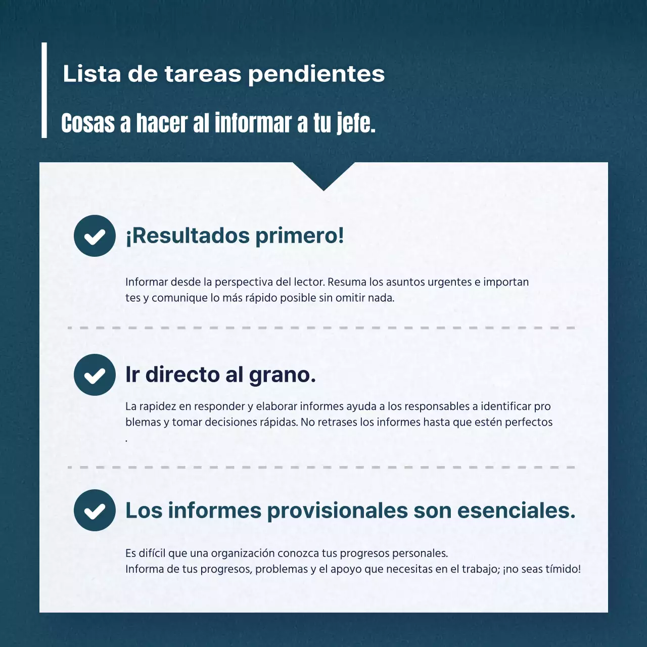 Un manual de información limpio, azul y gris