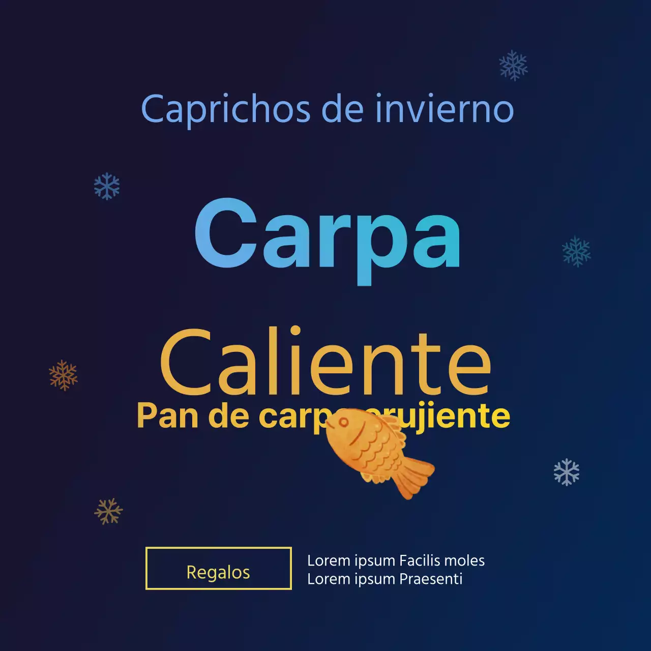 Sorteo de caprichos de invierno