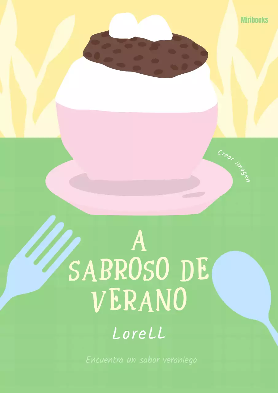 Ensayo "Sabor a verano" en rosa y verde lima
