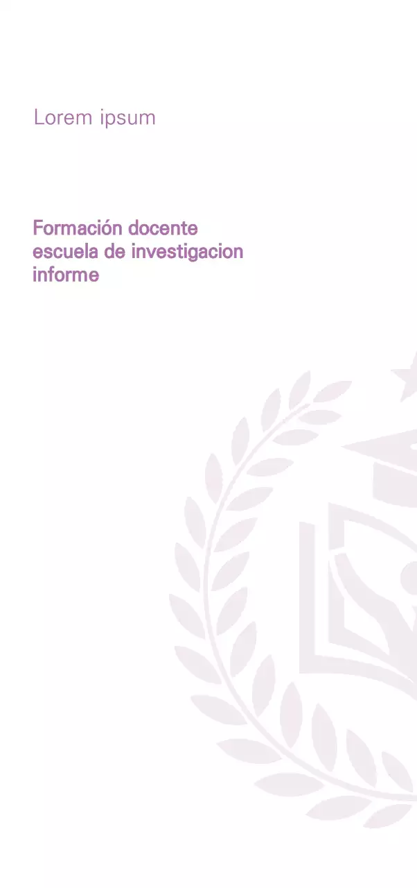 Informes con su logotipo sobre fondo blanco