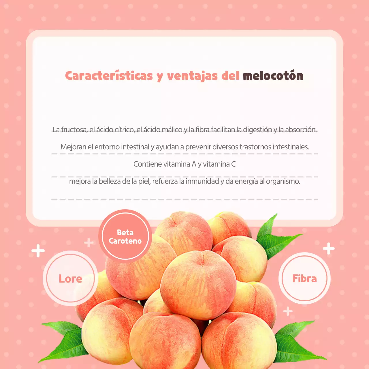 Consejos para elegir melocotones rosas, bonitos y deliciosos