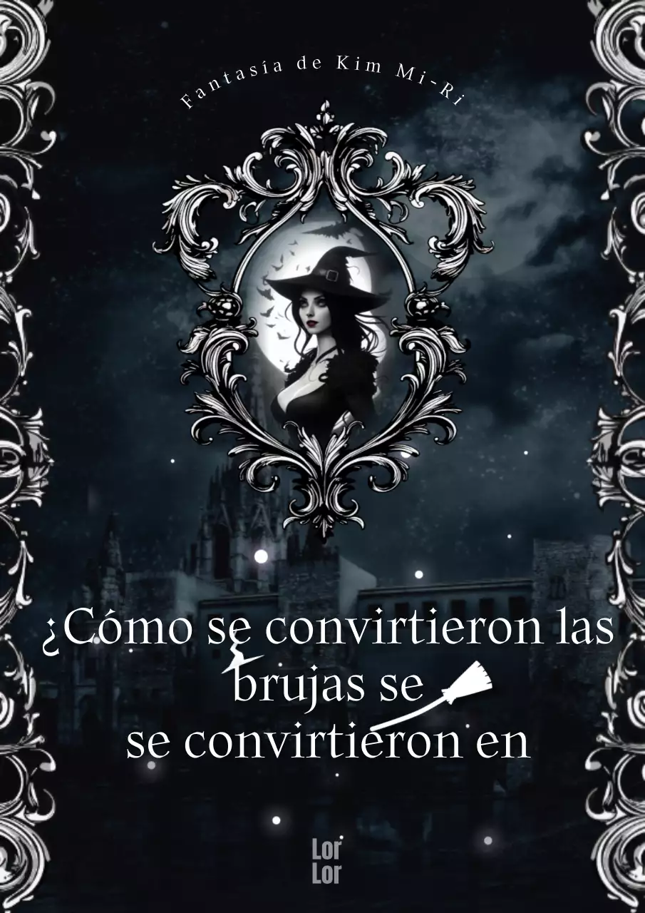 Una novela fantástica con un mago en tonos blancos y negros