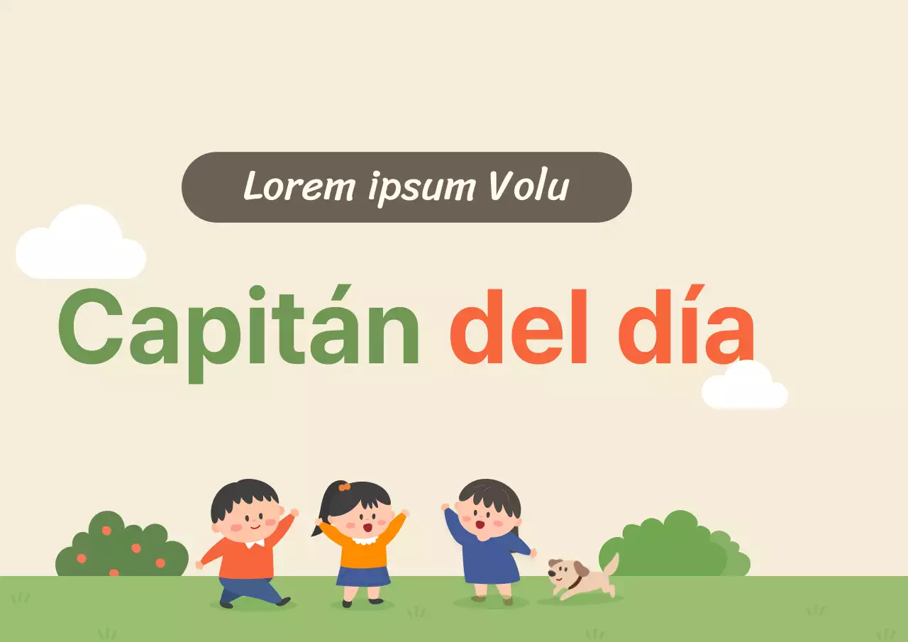 Estilos de ilustración coloridos y simpáticos para el texto guiado y decoraciones de pizarra para las lecciones de hoy.