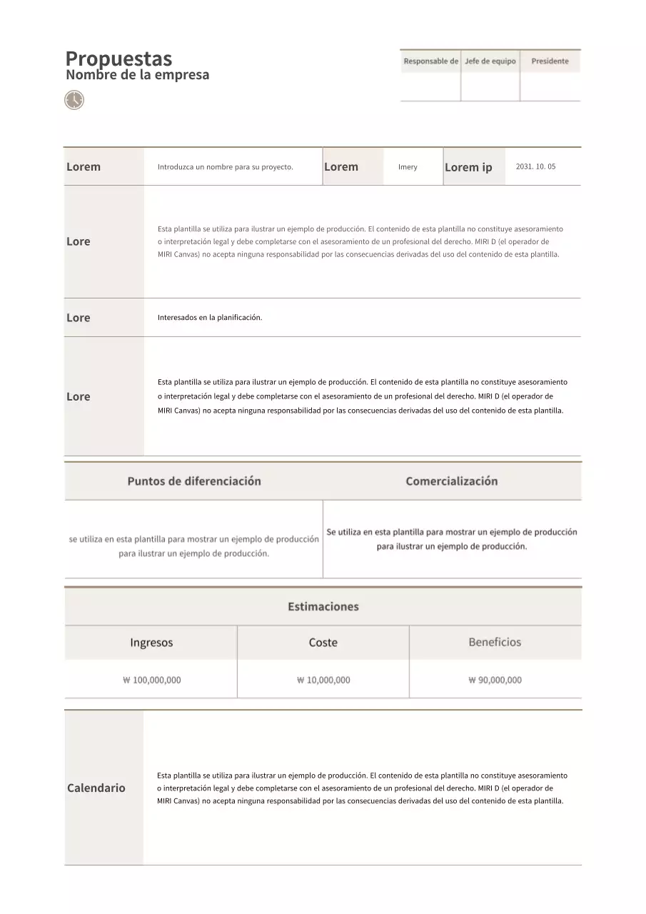 Una sencilla combinación de colores marrones