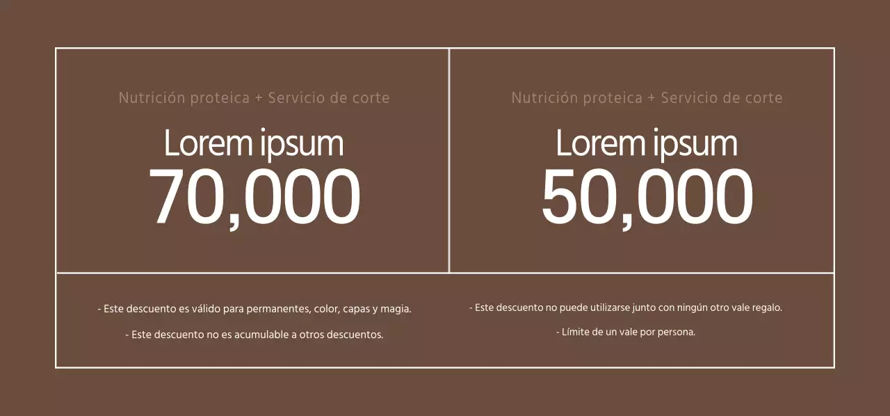 Salones de belleza con un ambiente marrón y relajante