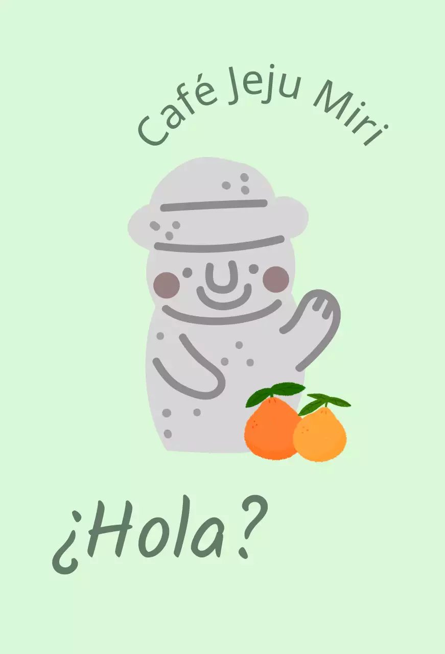 Jeju Cafe Balt, una bonita cafetería con cítricos de Jeju y dolharbang en las paredes