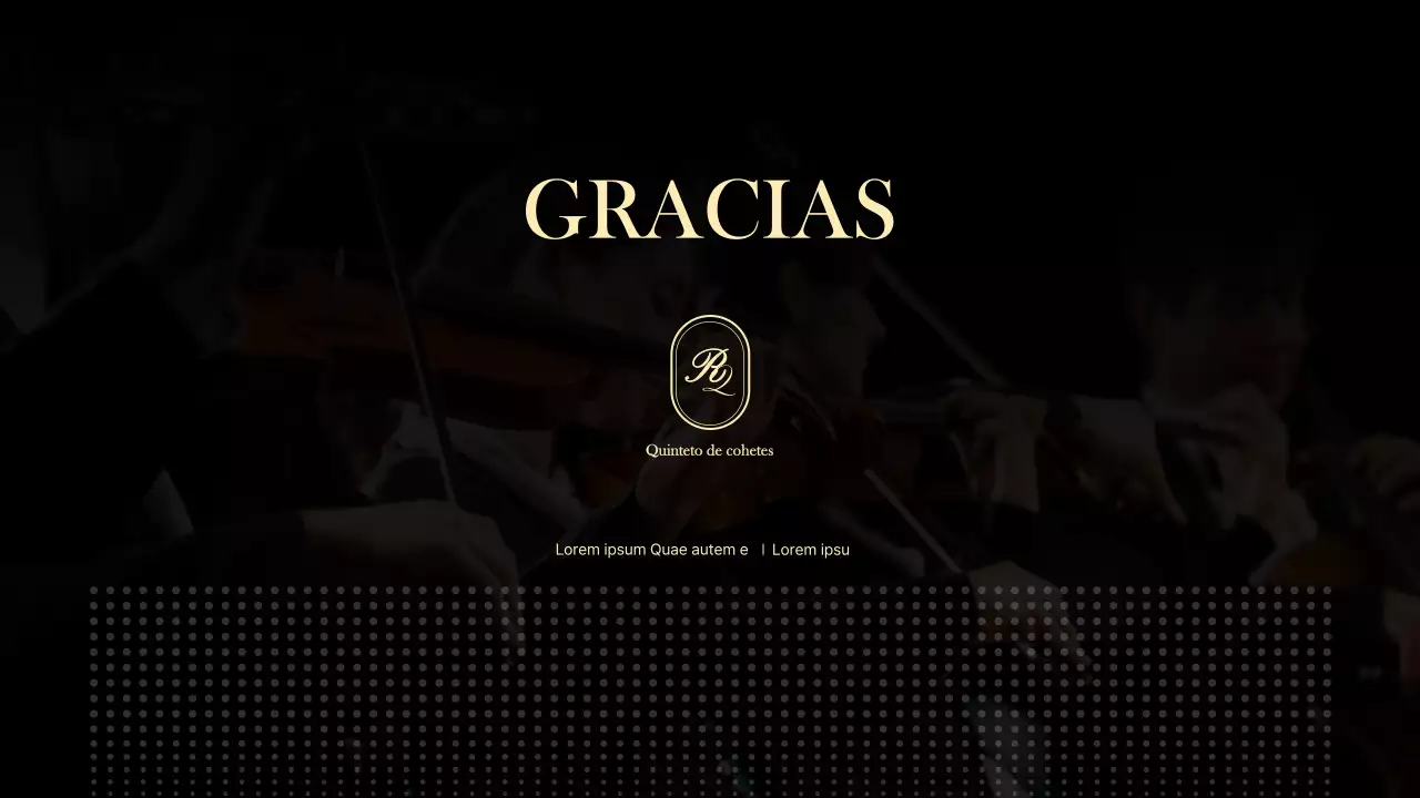 Cartera sencilla de grupo de conciertos en negro